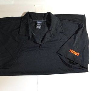 Dodge Hemi Black Polo Shirt Size XXL